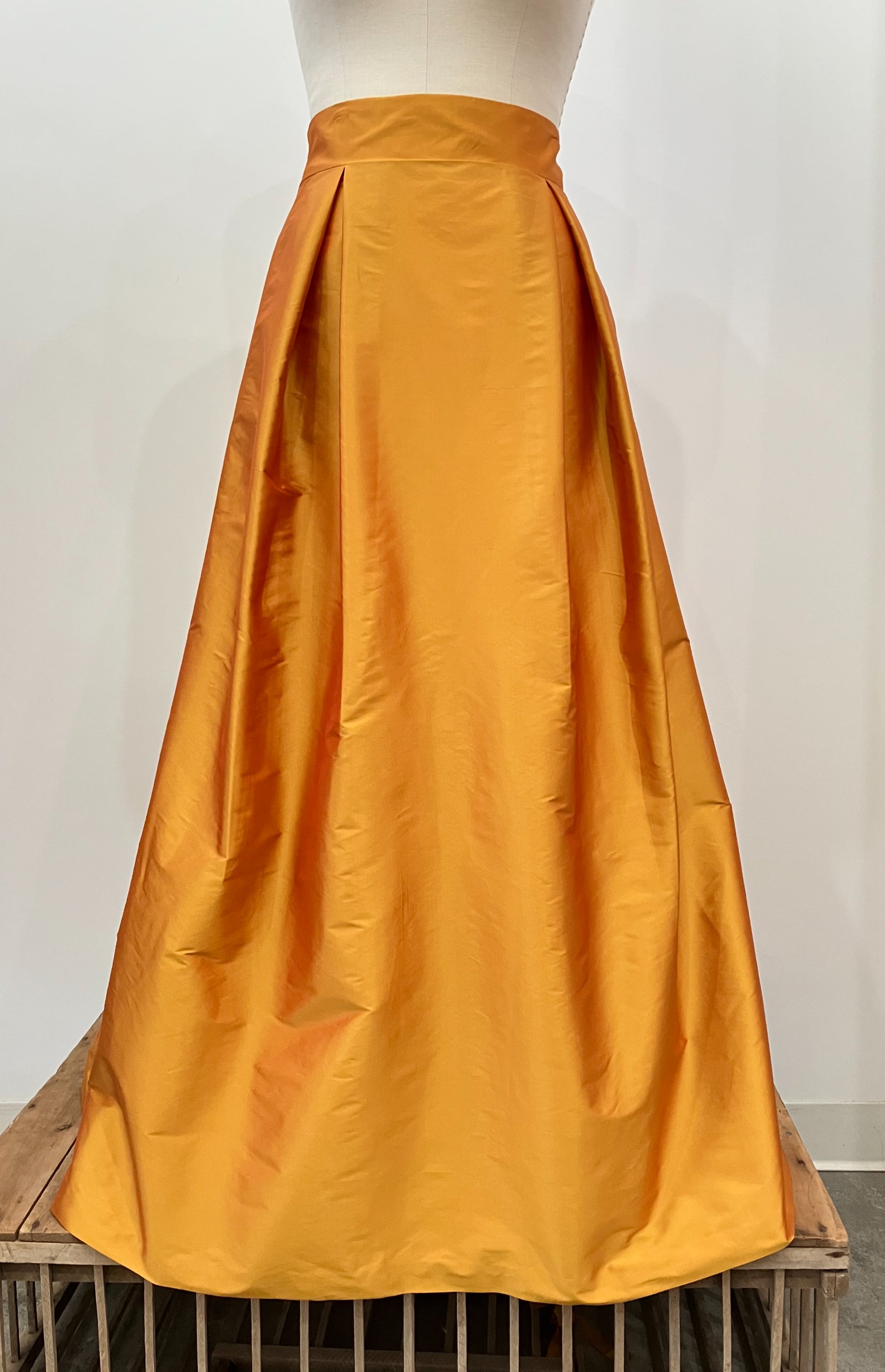 Saffron Washable Taffeta Ball Gown Skirt