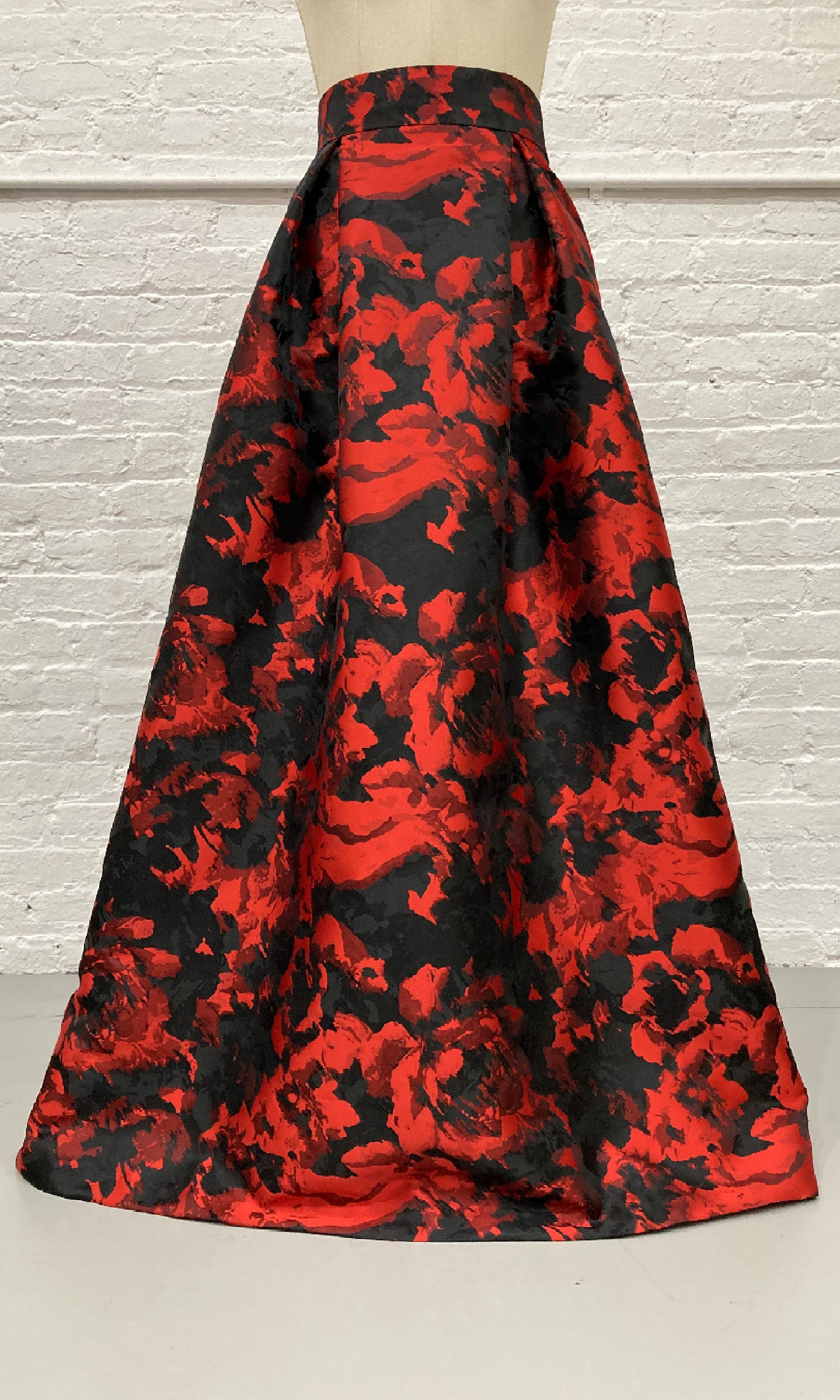 Abstract Rose Ball Gown Skirt Kimera