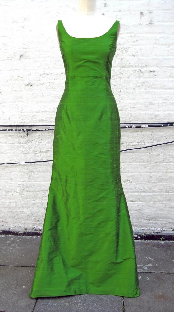 Green Apple Ballet Scoopneck Long Trumpet Dress, size X-small Kimera Green Apple Ballet Scoopneck Long Trumpet Dress, size X-small Kimera