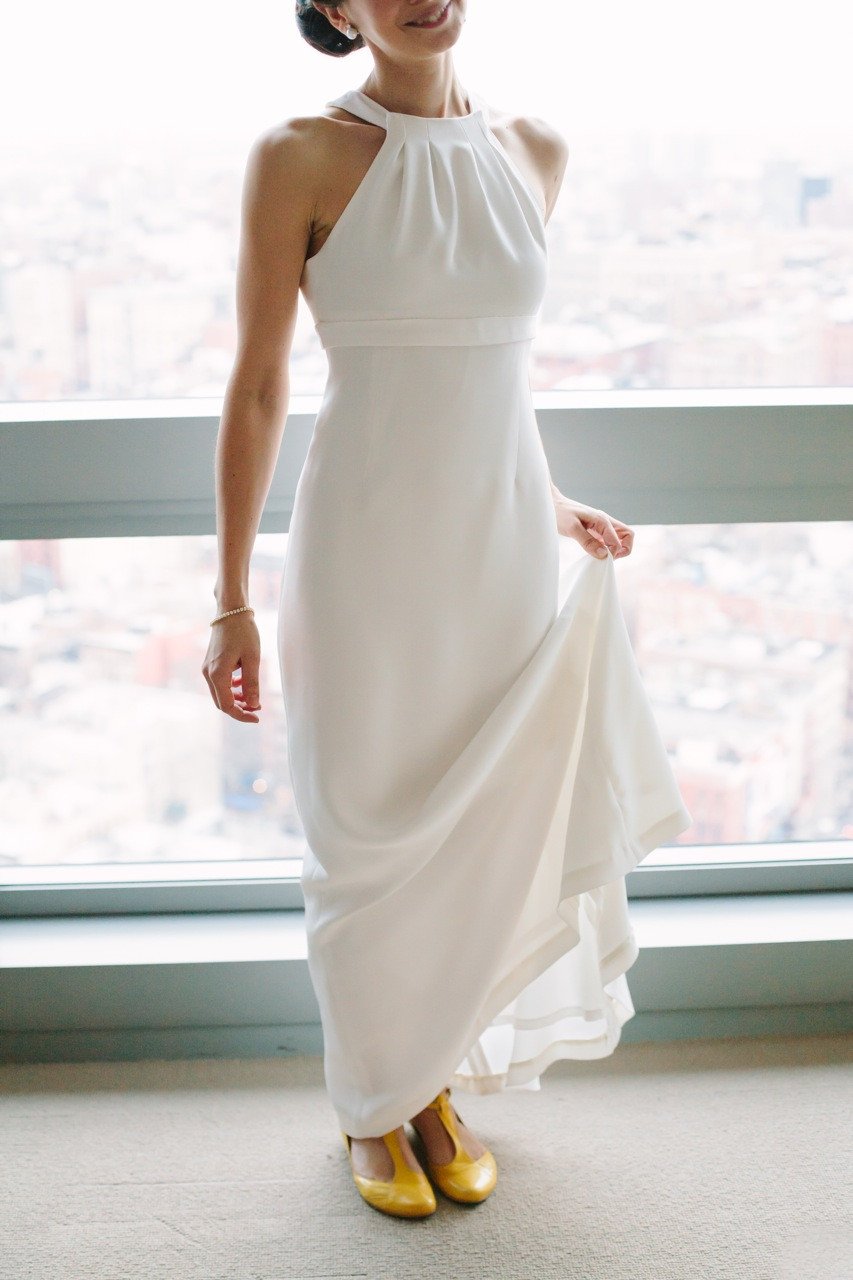 Grecian Halter Trumpet Wedding Dress Kimera Grecian Halter Trumpet Wedding Dress Kimera