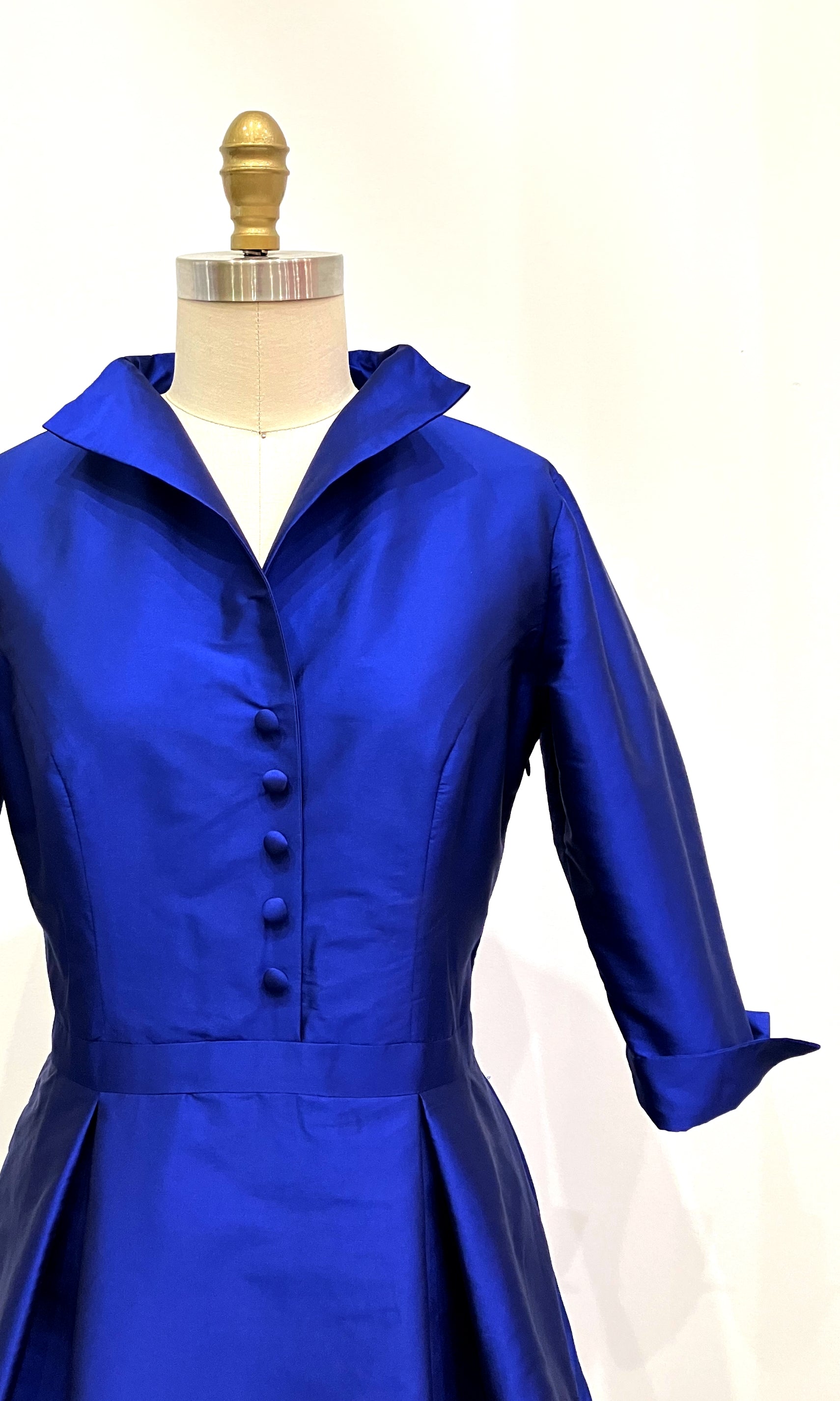 Sapphire Full-length Shirtdress – Kimera