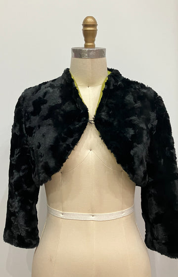 Faux Fur Bolero, size X-small