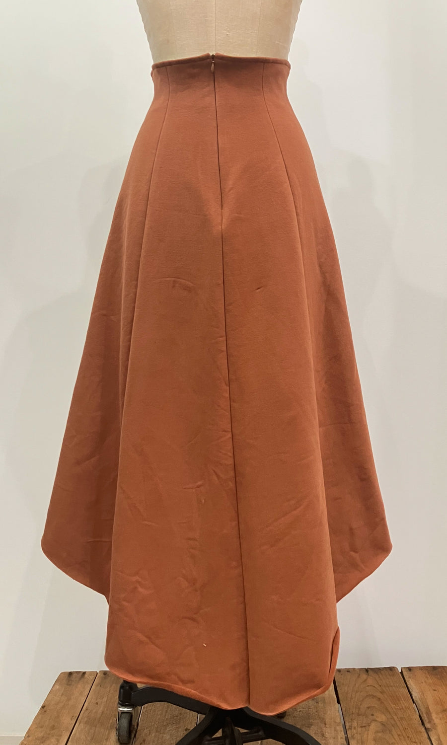 Fleece Hi-Low Skirt