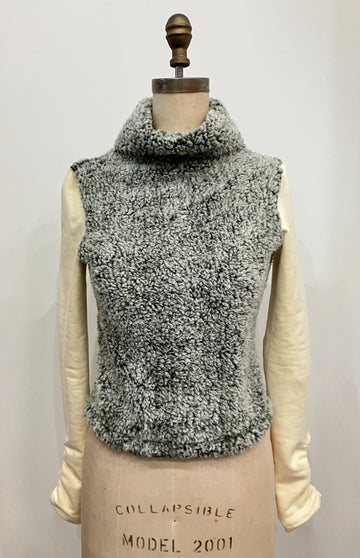 Mixed Media Fleece Top