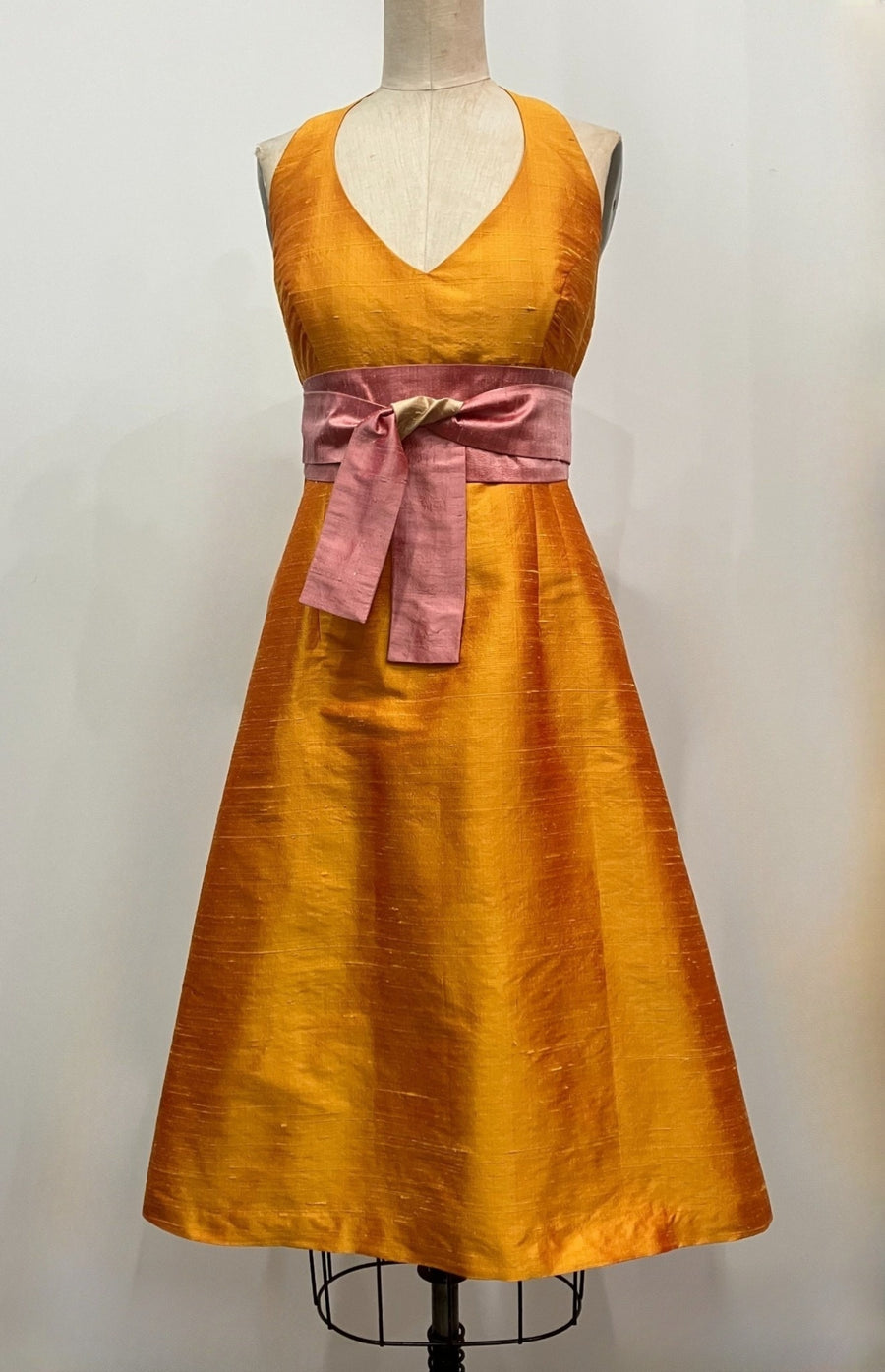 Mango Halter A-line Dress, size Small
