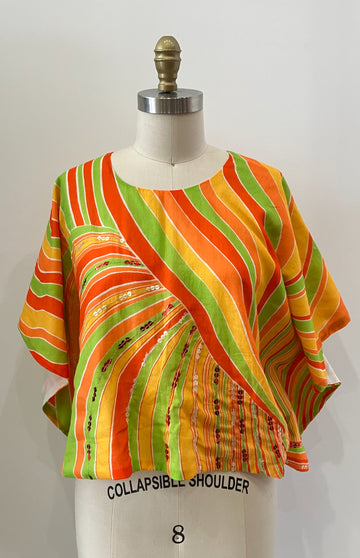 Mod Geometric Crop Top