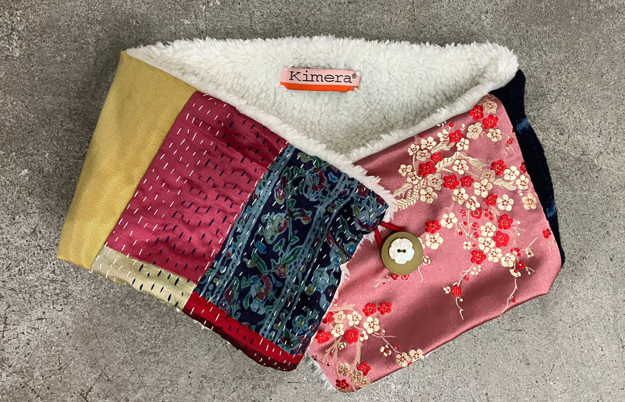 Culture Mix Patchwork Neck Warmer