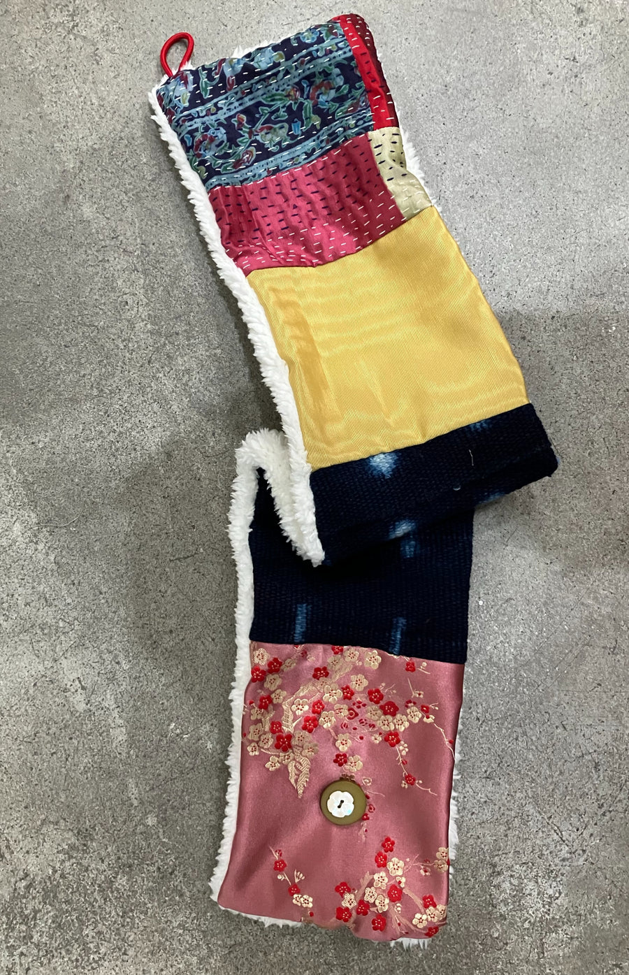 Culture Mix Patchwork Neck Warmer