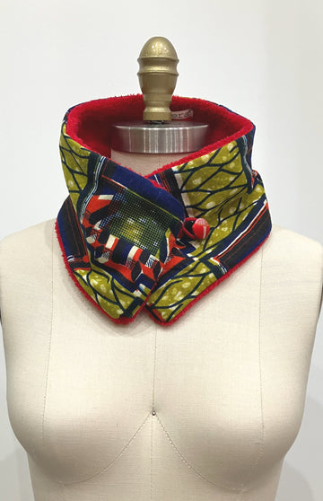 African Print Neckwarmer