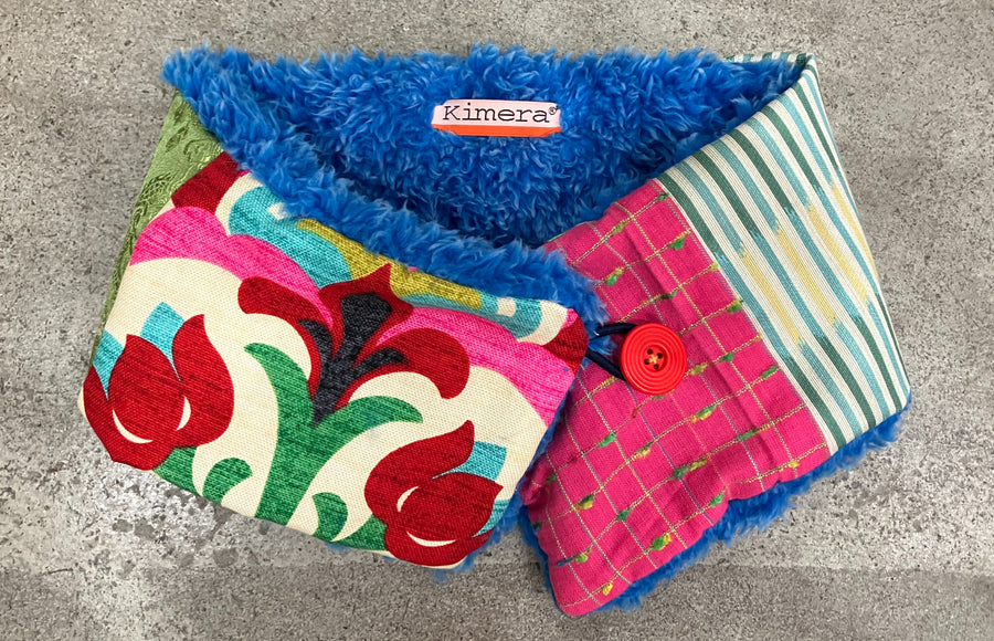 Bright Ethnic Patchwork Neckwarmer