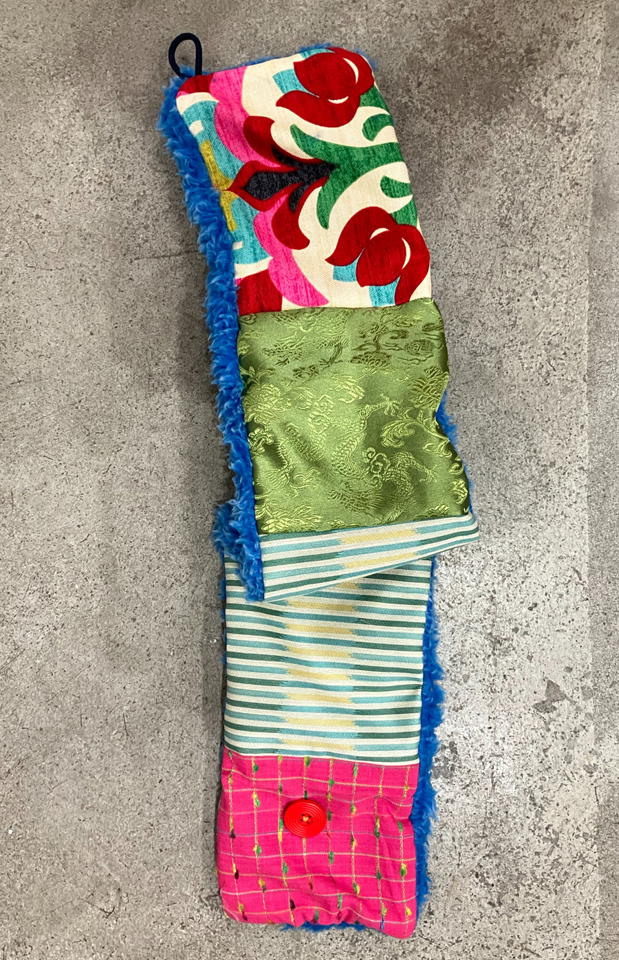 Bright Ethnic Patchwork Neckwarmer