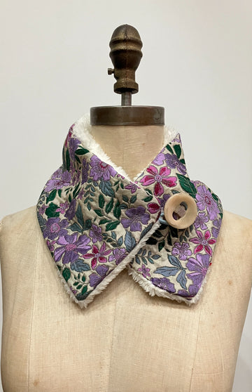 Lilac Floral Neckwarmer