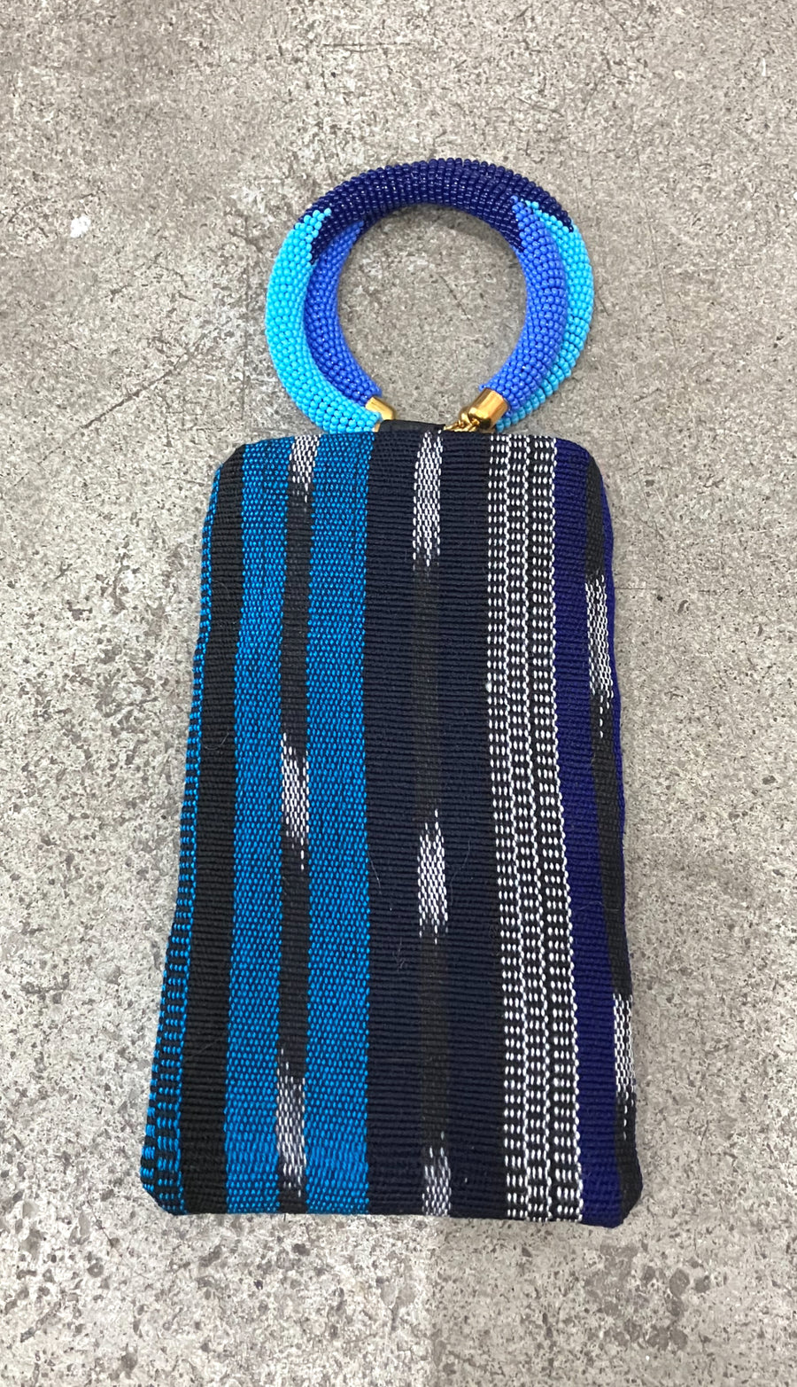 Guatemalan Stripe Cell Phone Bangle Bag