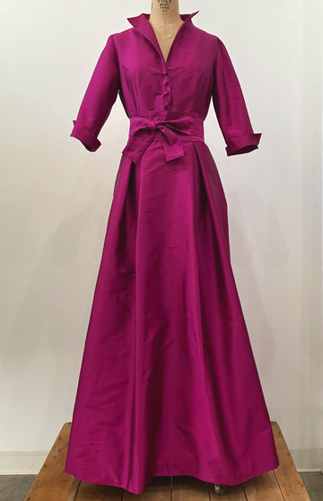 Sangria Full-length Shirtdress