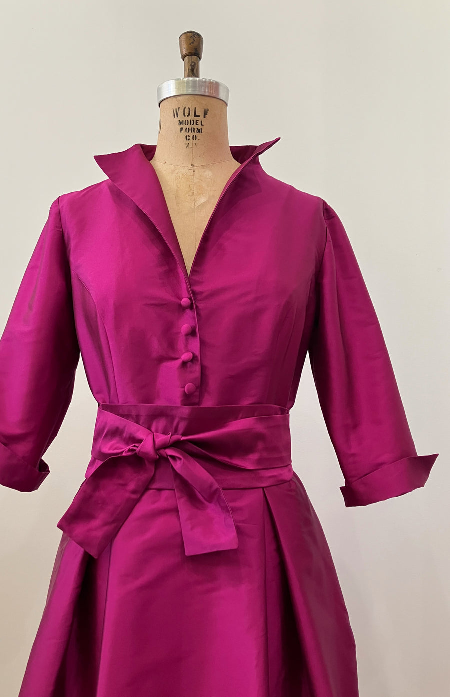 Sangria Full-length Shirtdress