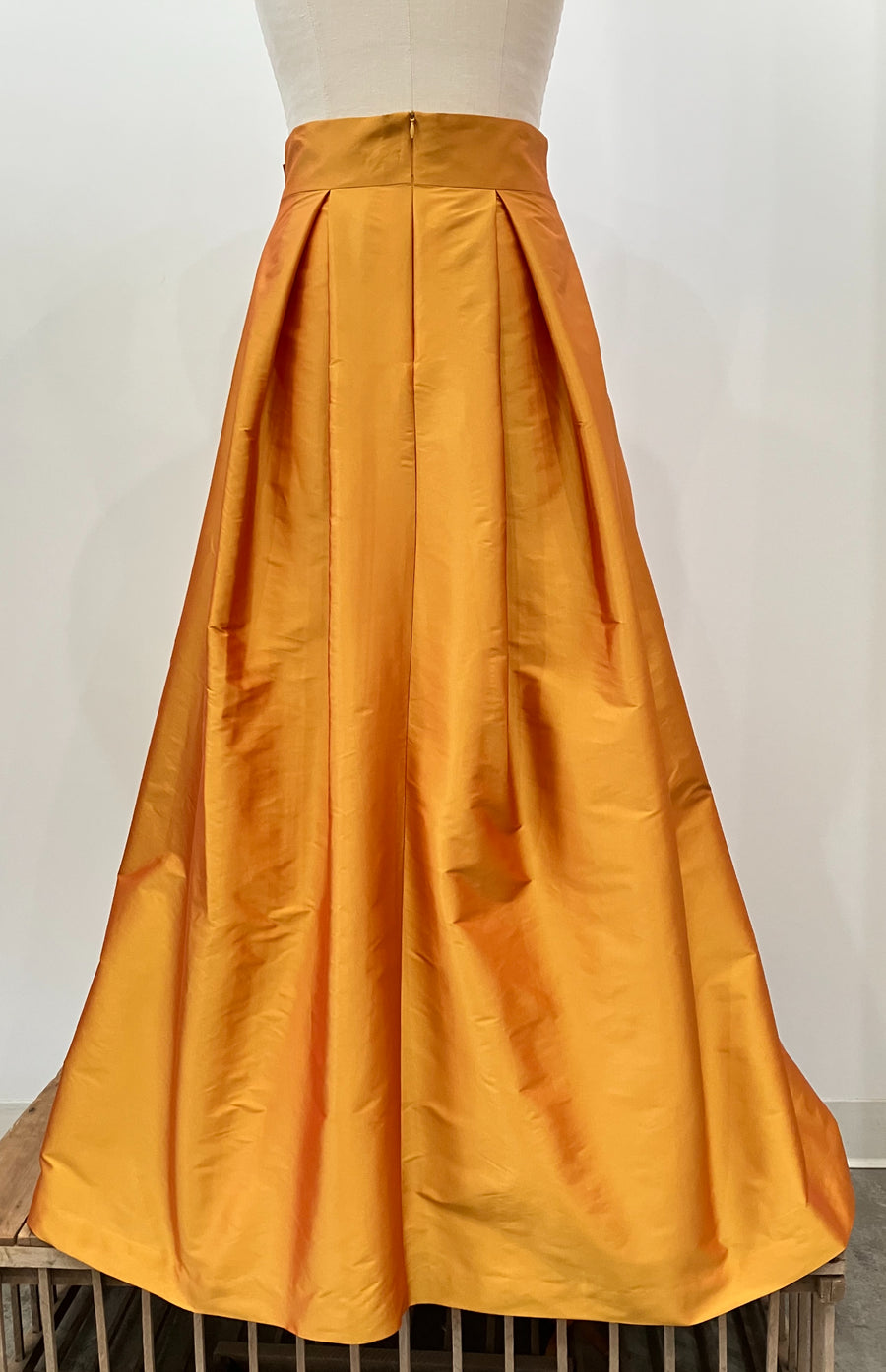 Saffron Washable Taffeta Ball Gown Skirt