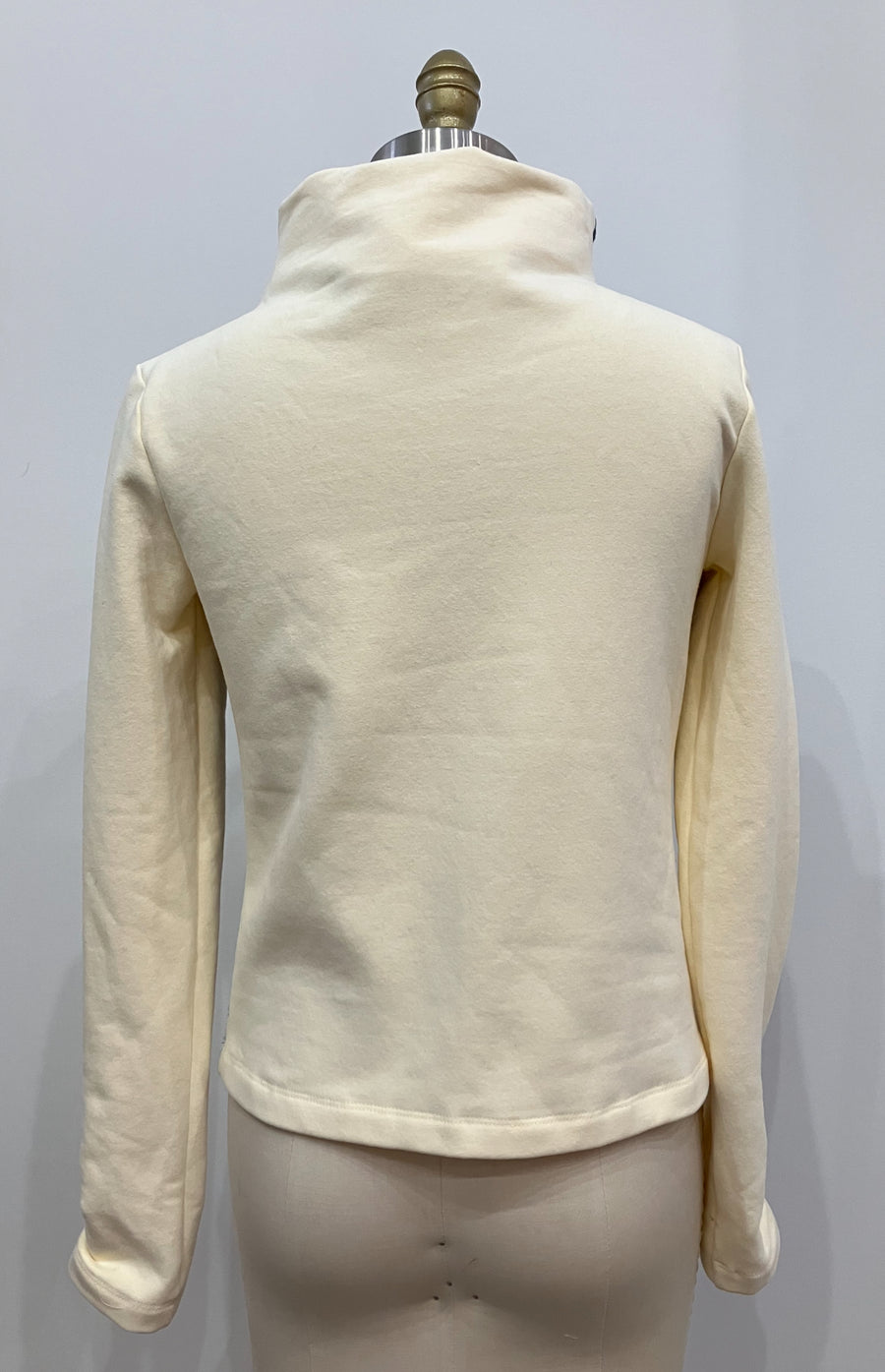 Mixed Media Fleece Top