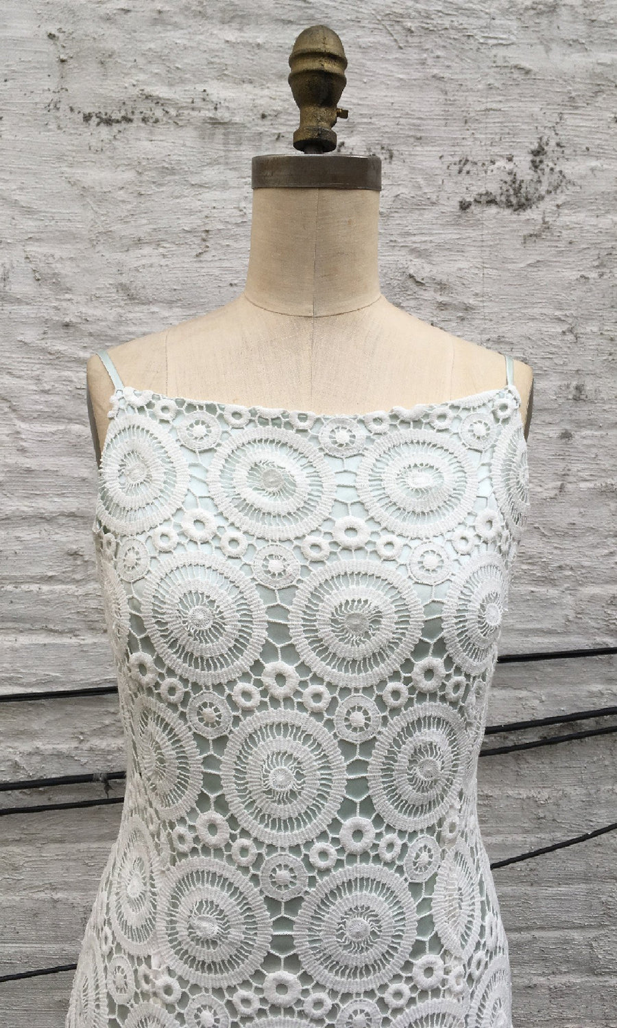 Crochet Lace Classic Sheath Dress, size Small