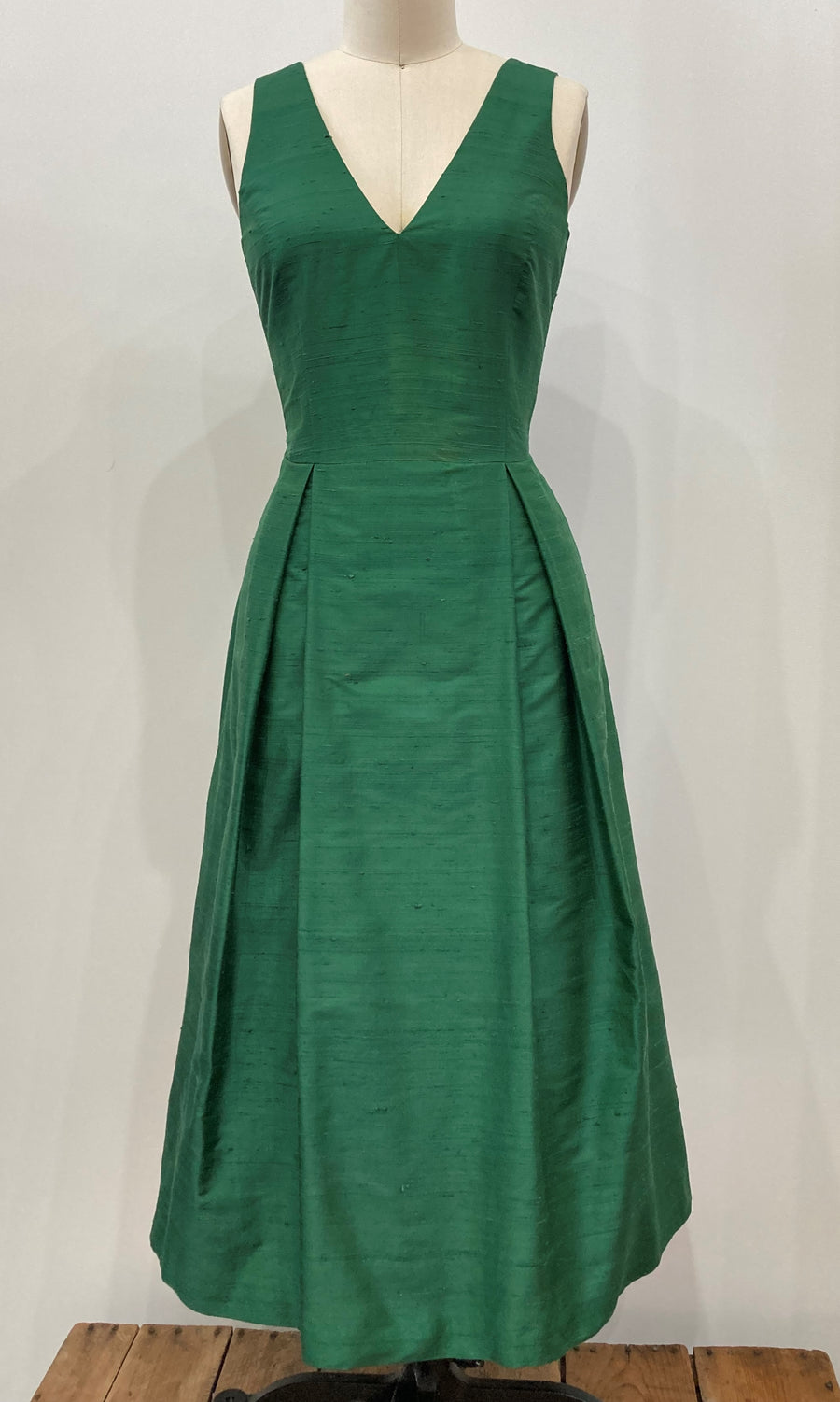 Jade Tea-length Party Dress, size Small