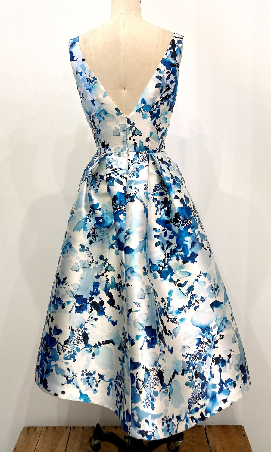 Watercolor Floral Cocktail Dress, size X-small – Kimera