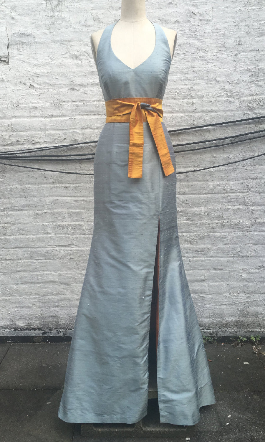 Long Classic Halter Trumpet Gown Long Classic Halter Trumpet Gown