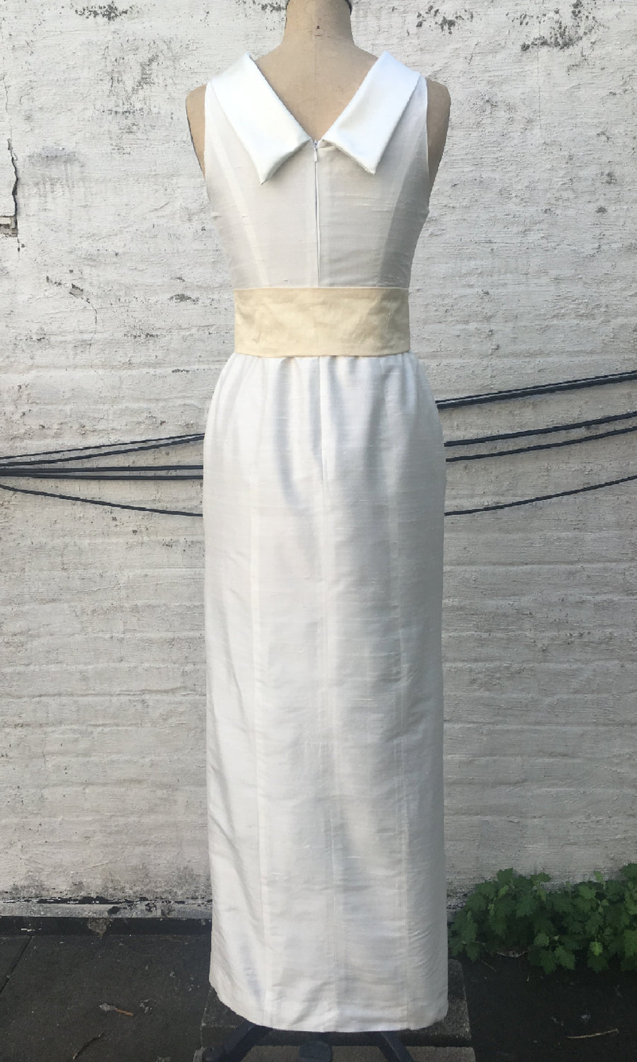 Roll-collar Column Dress – Kimera Roll-collar Column Dress – Kimera